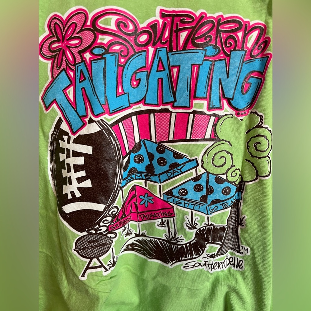 🍀Southern Belle tee 3X « Southern Tailgating »🍀